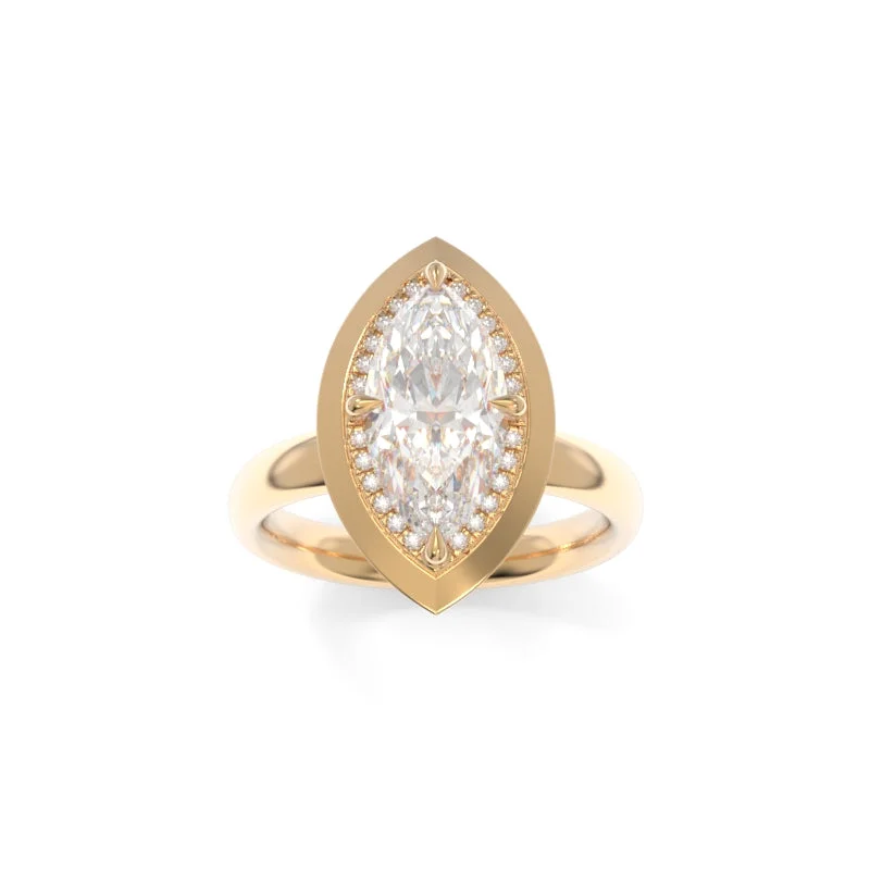 Betty Diamond Ring Marquise