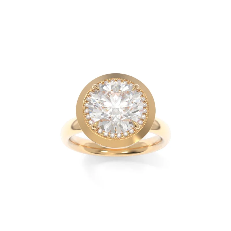 Betty Diamond Ring Round