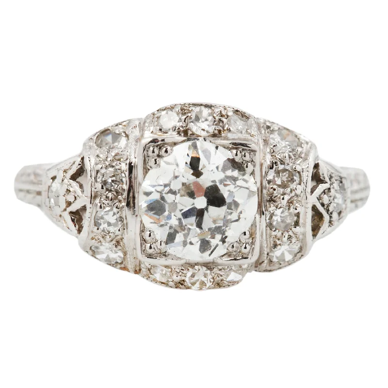 Dapper Diamonds Deco Ring