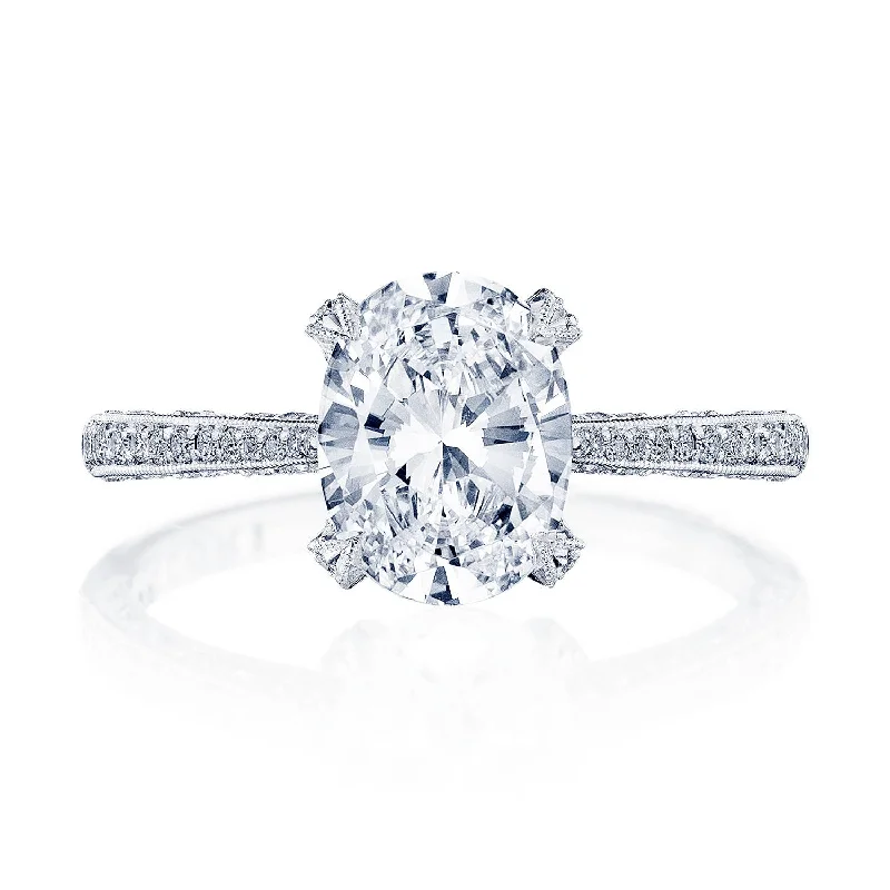 Oval Solitaire Engagement Ring