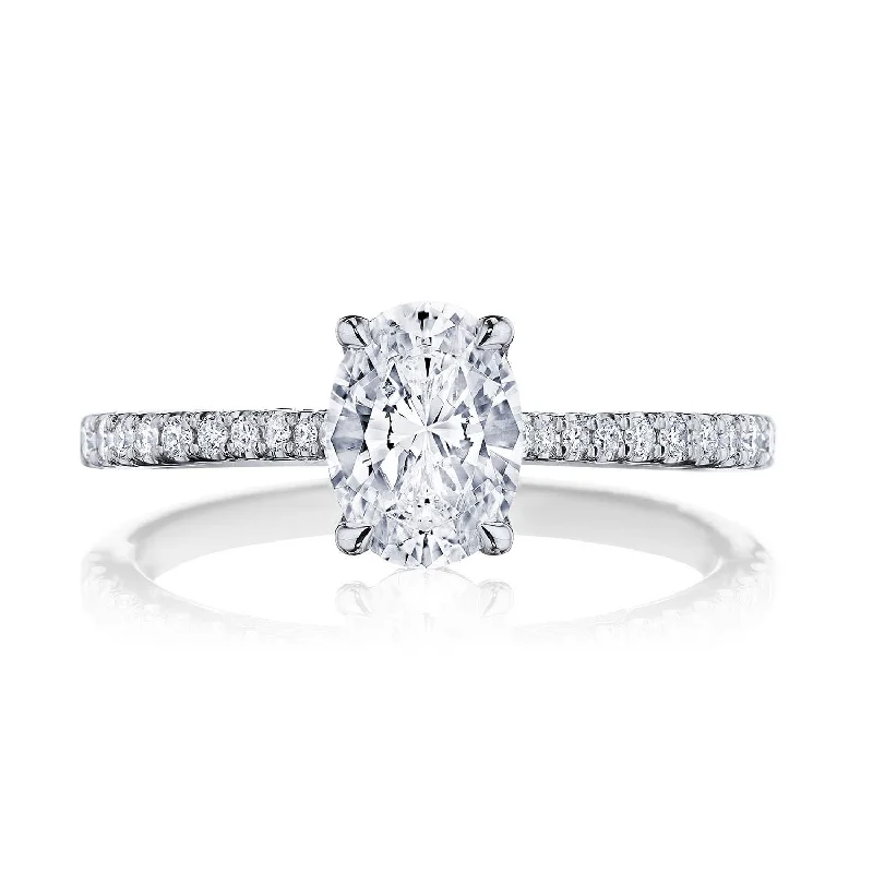 Oval Solitaire Engagement Ring