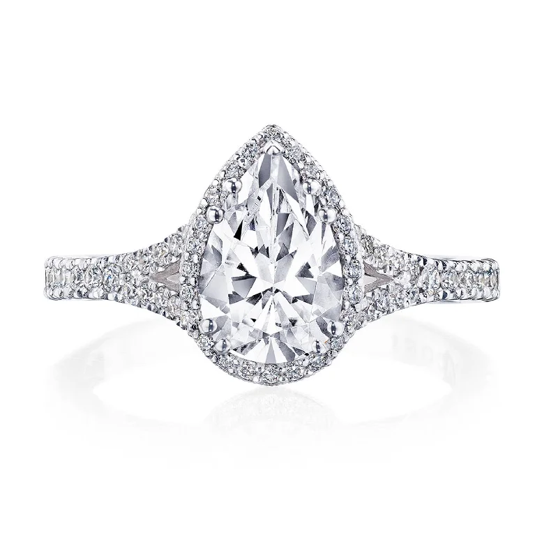 Pear Bloom Engagement Ring