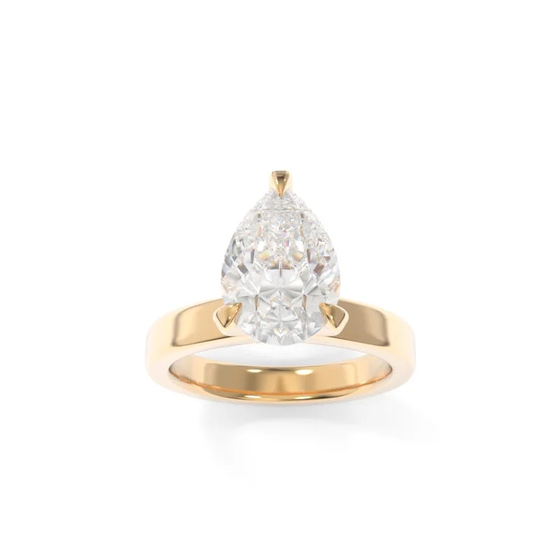 Simone Solitaire Pear