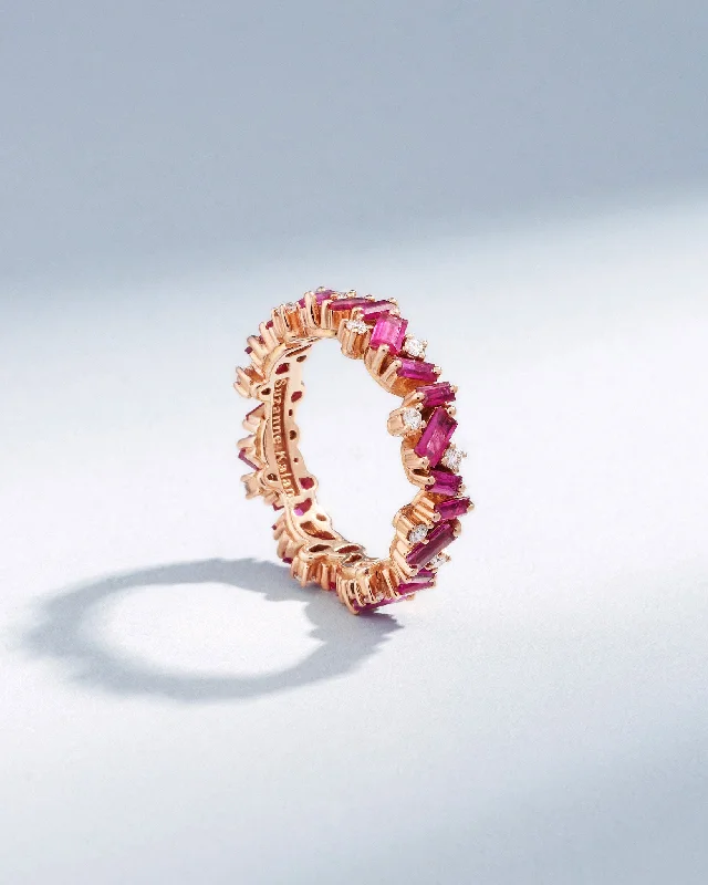 Frenzy Ruby Eternity Band