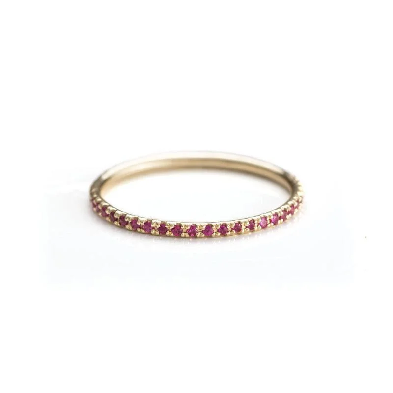 Ruby Stack Ring