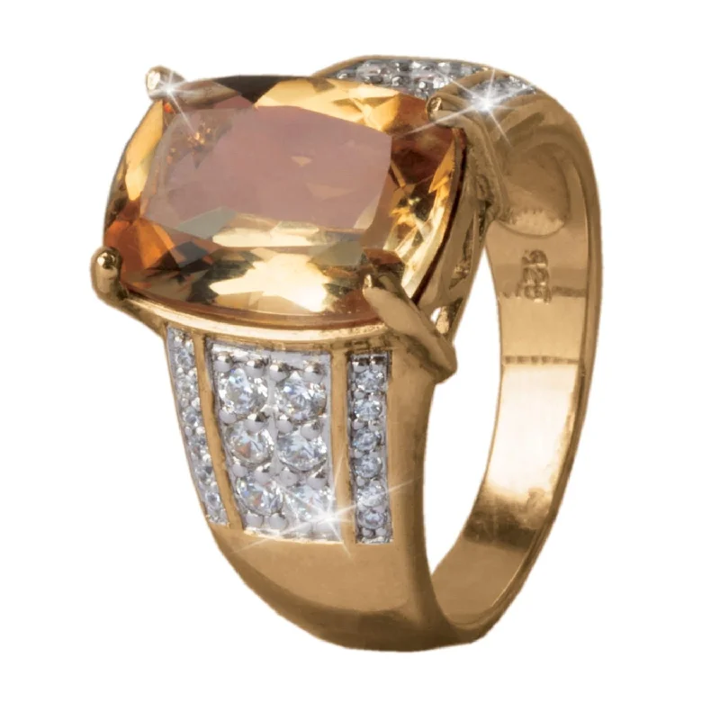 Seville Citrine Ring