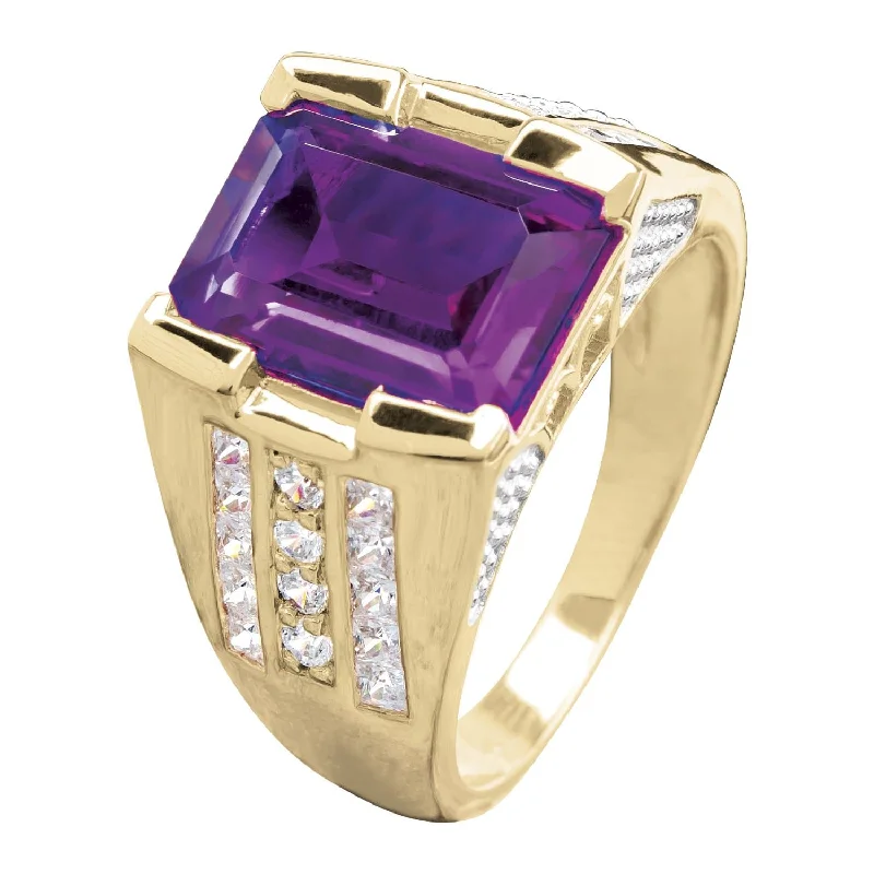 Supreme Purple Men's Ring