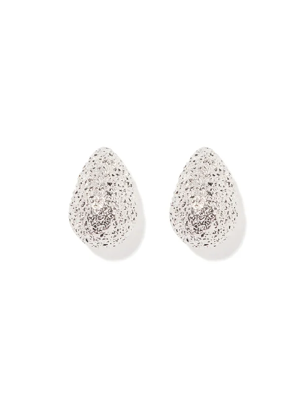 Tori Textured Droplet Earrings