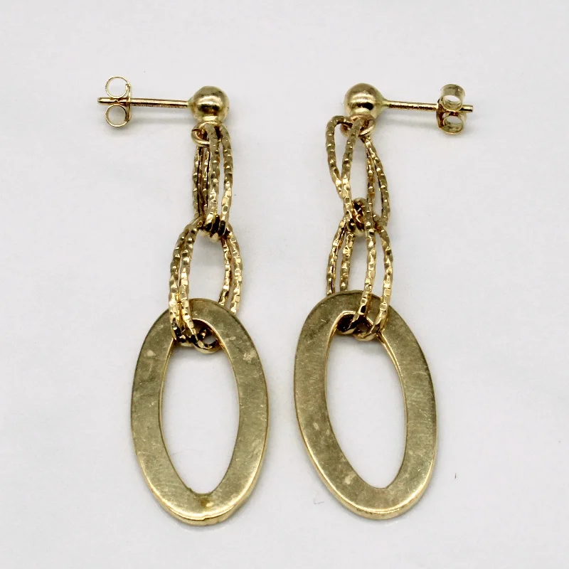 Elegant Jewelry Styles At Budget-Friendly Prices 14k Yellow Gold Drop Earrings