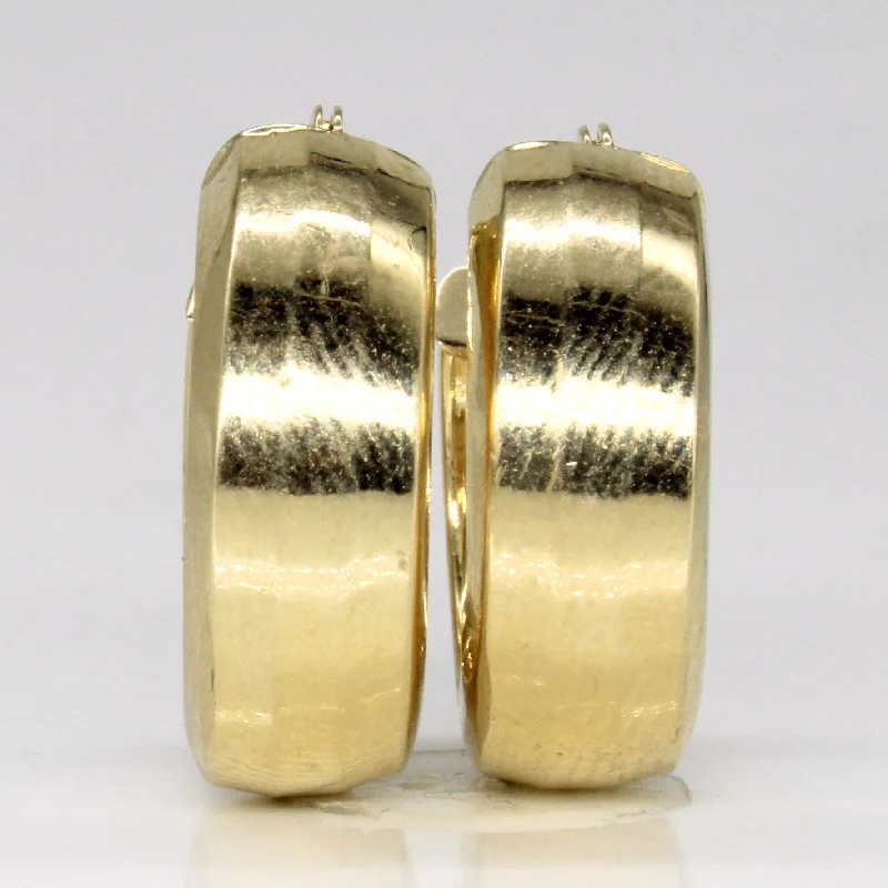 Fine Jewelry, Limited-Time Offers Available 14k Yellow Gold Hoop Earrings