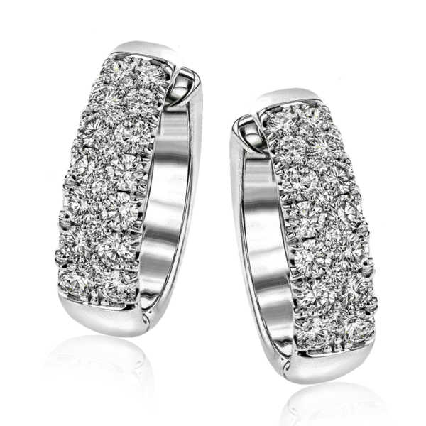 Buy More, Save More – Special Jewelry Discounts 18K White Gold Diamond Earrings