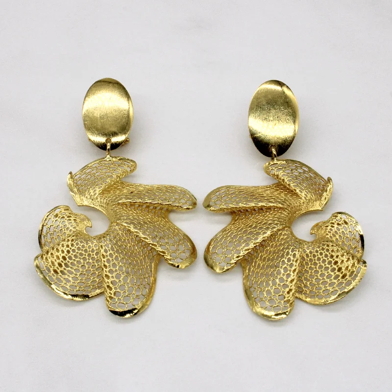 Bold And Beautiful Jewelry Now At Irresistible Prices 18k Yellow Gold Drop Earrings