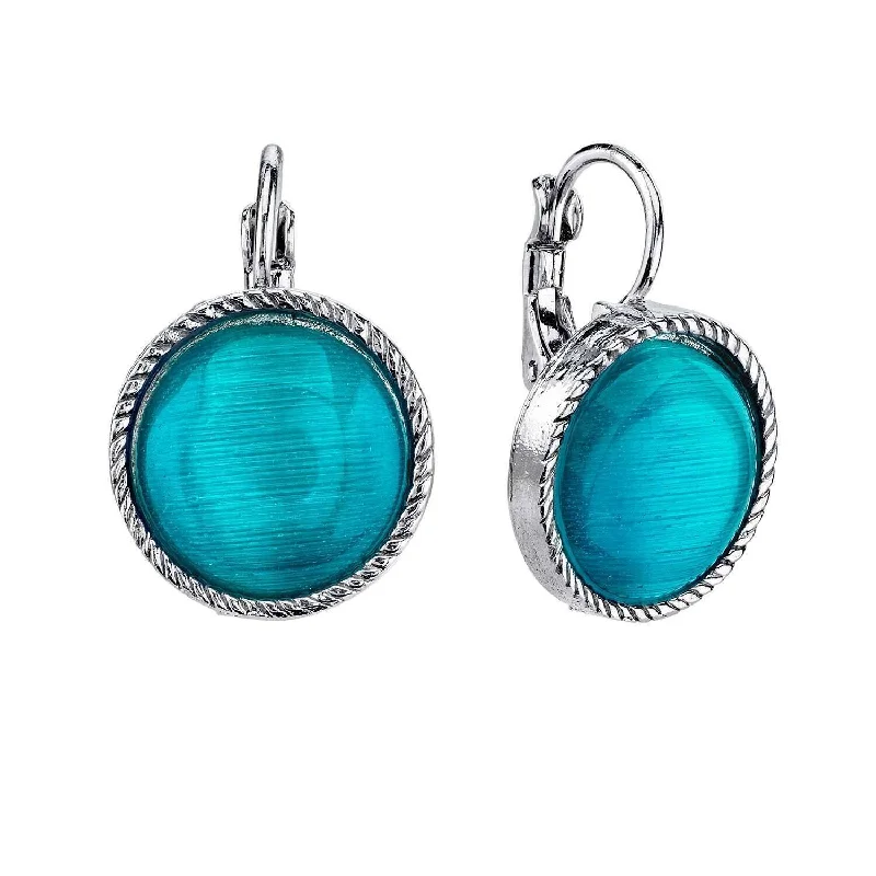 Flash Deals On Fine Jewelry – Shop Before It's Gone 1928 Jewelry Round Stone Rope Drop Earrings