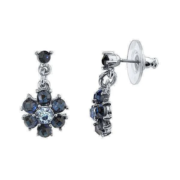 Sparkle For Less – Shop Our Limited-Time Jewelry Deals 2028 Jewelry Floral Montana Blue Drop Earrings