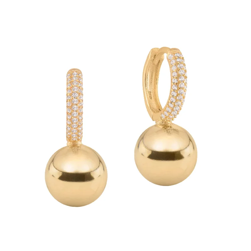 The Perfect Jewelry Piece At The Perfect Discount Bling Baller | Huggie Hoop Earrings