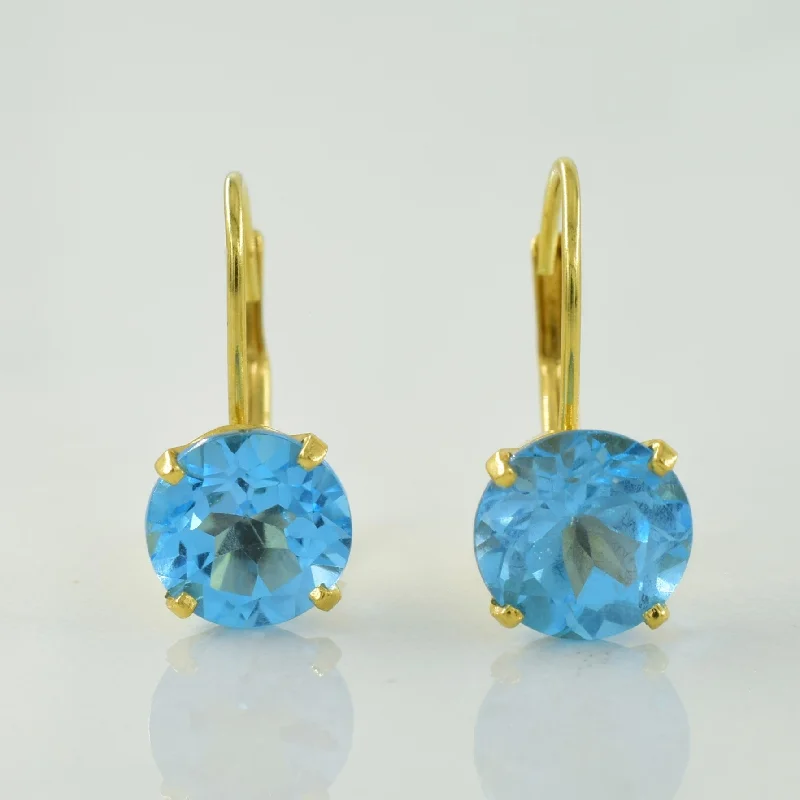 Once-A-Year Jewelry Sale – Grab Your Favorites Now Blue Topaz Earrings | 2.70ctw |