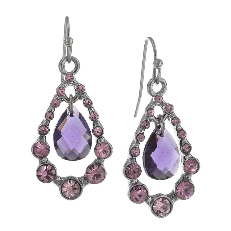 Unmissable Jewelry Sale – Shop Before It's Too Late 2028 Jewelry Multi Crystal Nested Teardrop Earrings