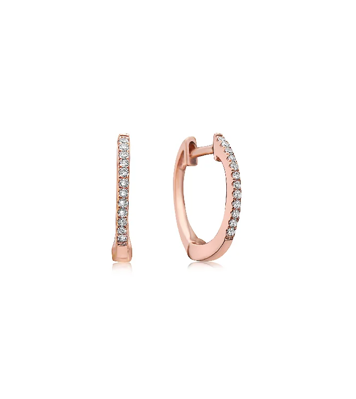 Exclusive Jewelry Discounts – Shop Now For Savings Diamond Small Huggy Hoop Earrings