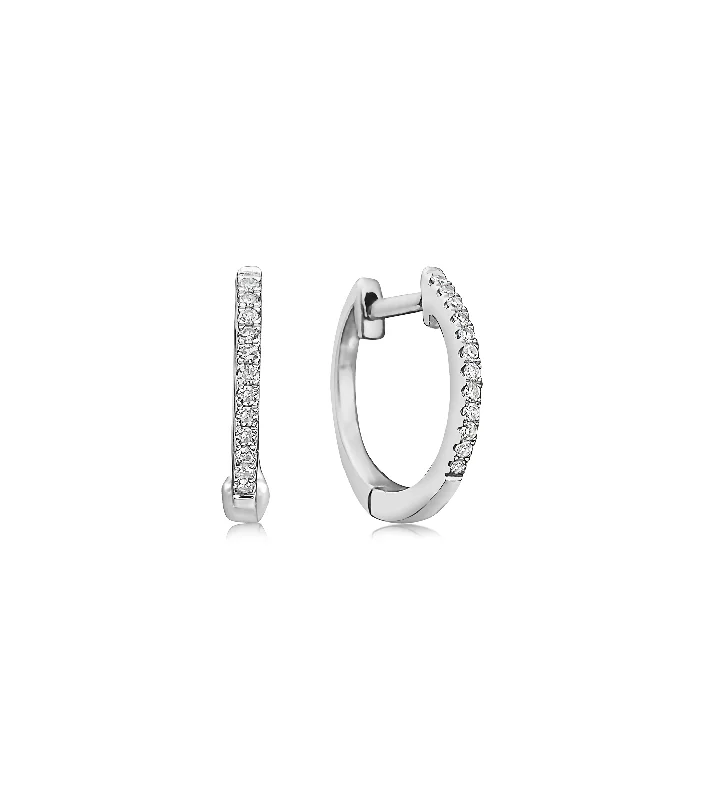 Limited-Time Offer On Premium Jewelry Collections Diamond Small Huggy Hoops