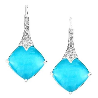 Elegant Jewelry, Affordable Luxury – Shop Now Diamond & Turquoise Earrings