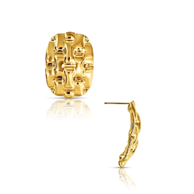 Exclusive Gemstone Jewelry At Special Prices Ellie Vail - Adley Hammered Drop Earring