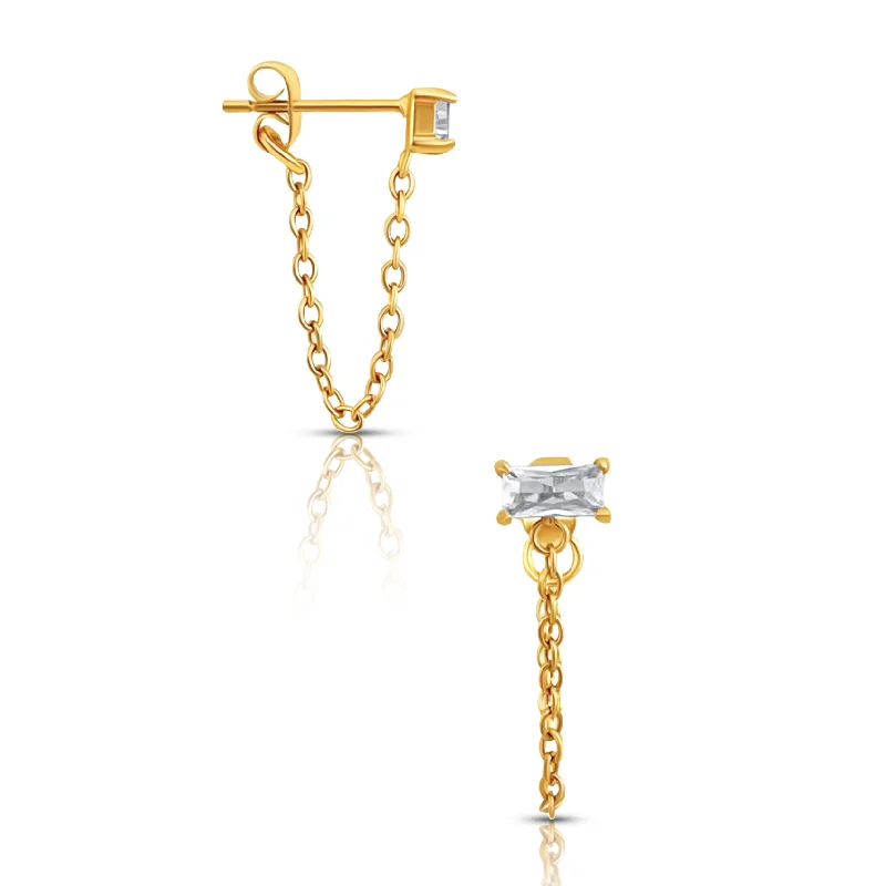 The Perfect Accessory For Less – Jewelry Sale Live Ellie Vail - Bella Chain Stud Earring