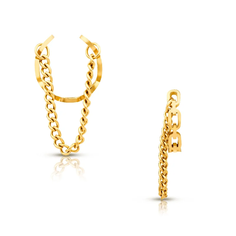 Must-Have Jewelry Pieces At Reduced Prices Ellie Vail - Billy Chain Ear Cuff