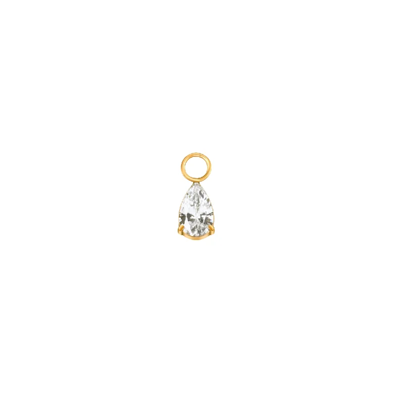 Luxury Jewelry Without The Luxury Price Tag Ellie Vail - Brooke Teardrop Cartilage Charm