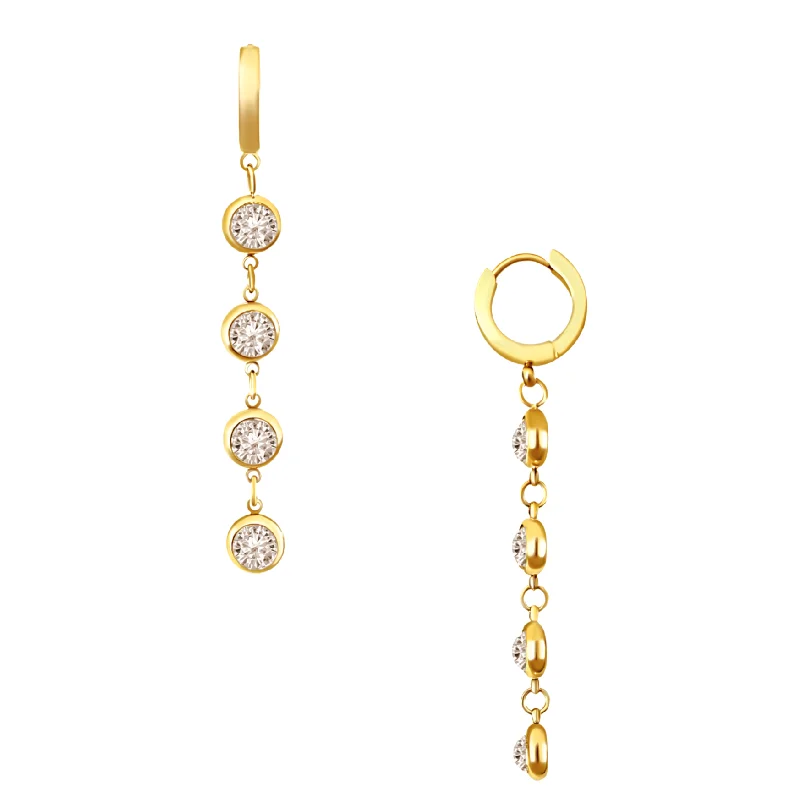 Best Jewelry Sale Prices – Limited-Time Offer Ellie Vail - Cadence Huggie Drop Earring