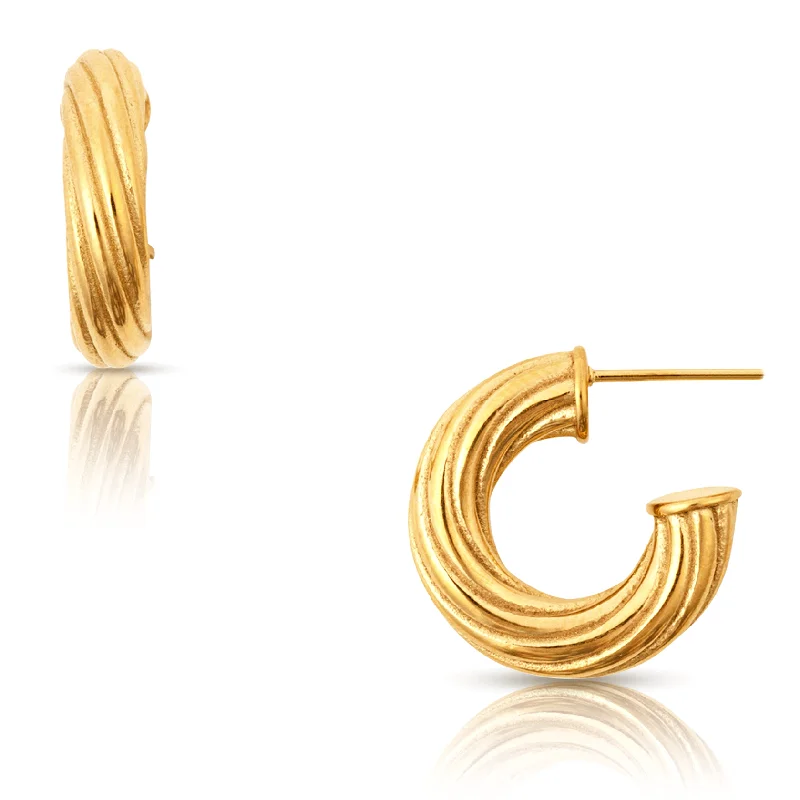 Clearance Sale On High-End Jewelry Collections Ellie Vail - Cruz Twisted Mini Hoop Earring