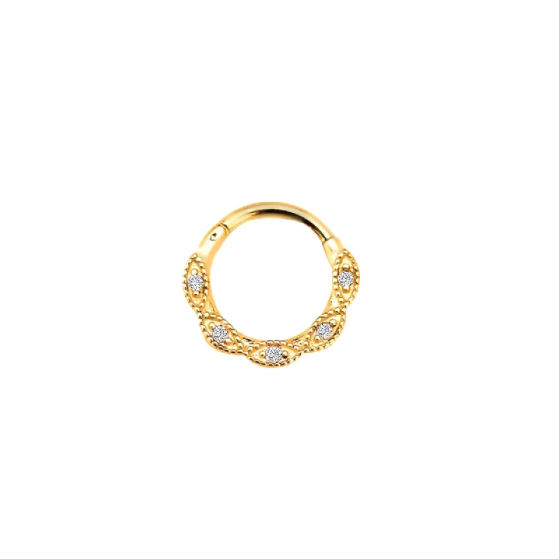 Luxury Jewelry At Unbeatable Discounts Ellie Vail - Faye Huggie Hoop Cartilage Earring