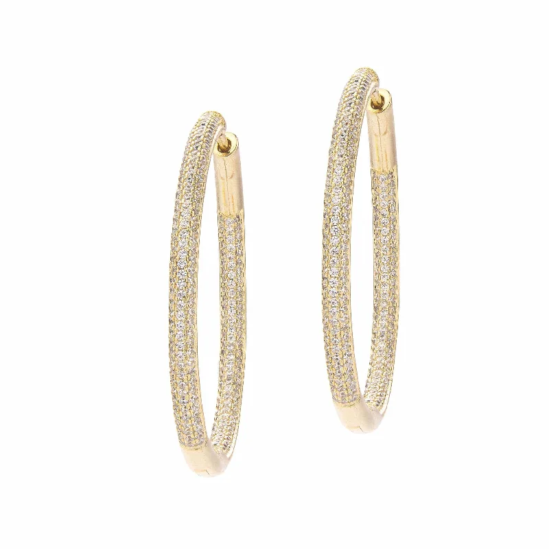 Once-A-Year Jewelry Deals – Shop Before They’Re Gone Frosted | Large Hoop Earrings