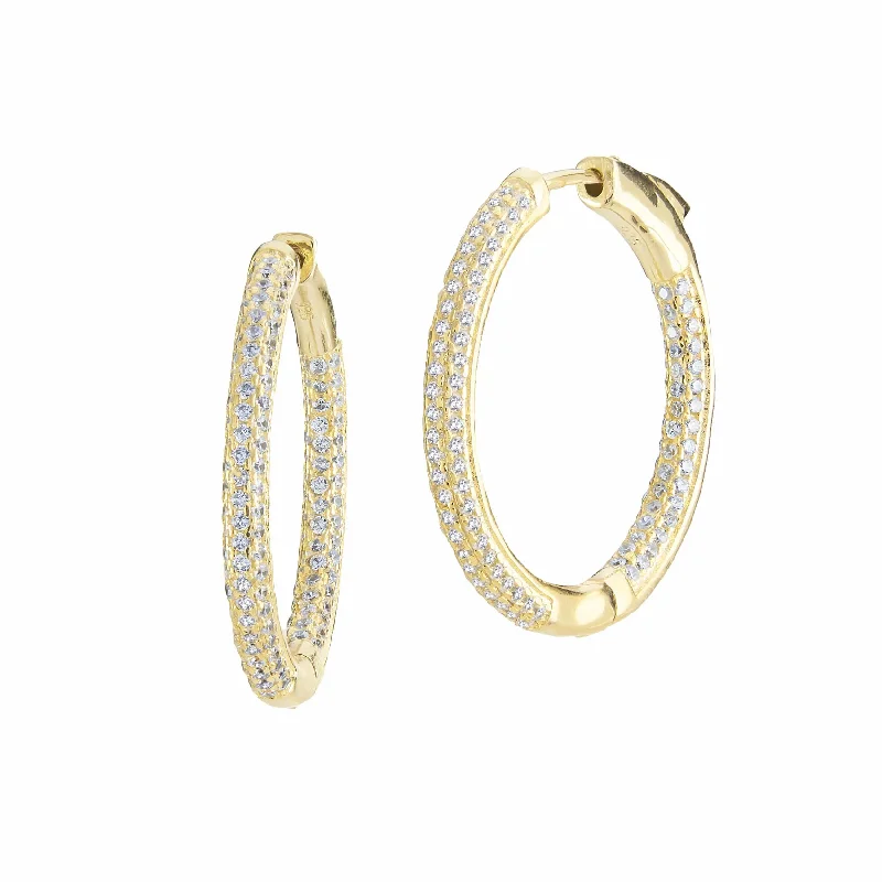 Luxury Jewelry Without The Luxury Price Tag Frosted | Small Hoop Earrings