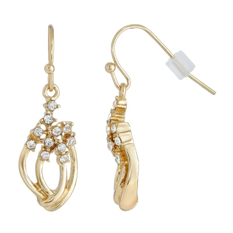 Exclusive Jewelry Offers – Sparkle For Less 2028 Jewelry Clear Crystal Petite Drop Earrings