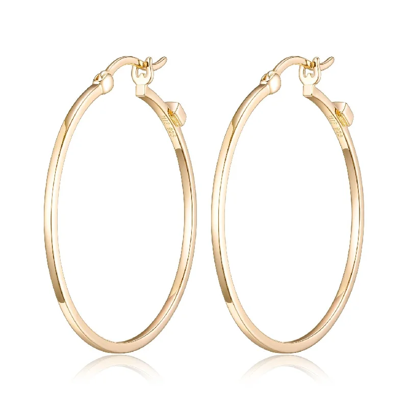 Holiday Jewelry Sale – Perfect Gifts At Great Prices Medium Thin Hoop Earrings