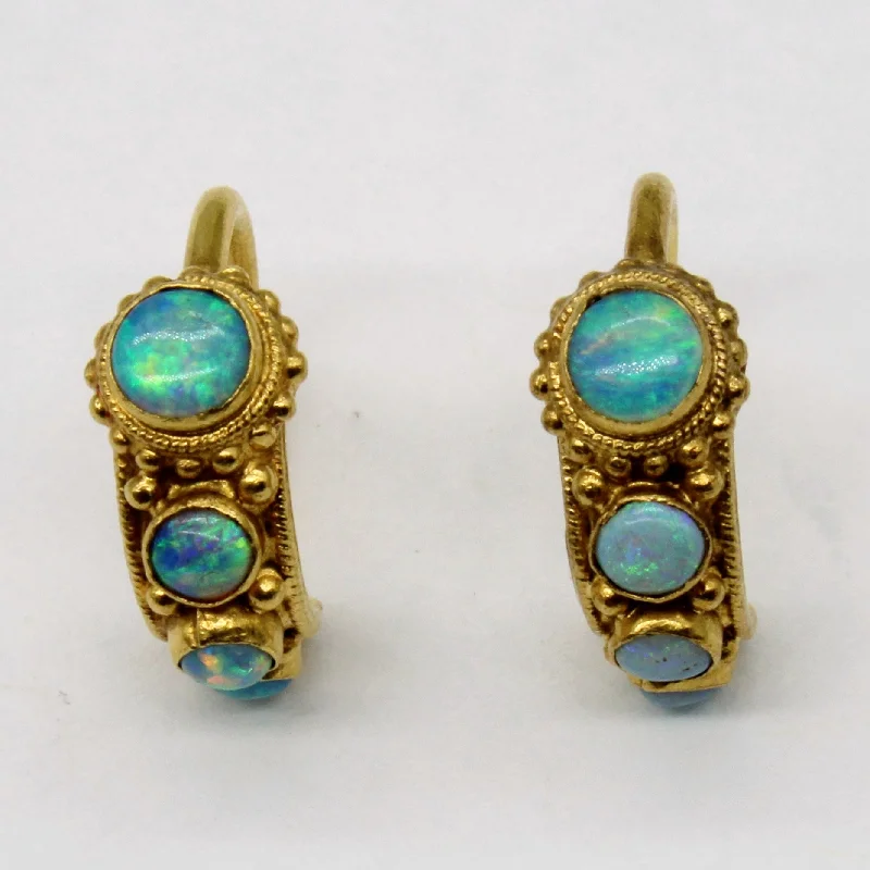 Bestselling Jewelry At Special Promotional Rates Opal Hook 22k Earrings | 0.66ctw |