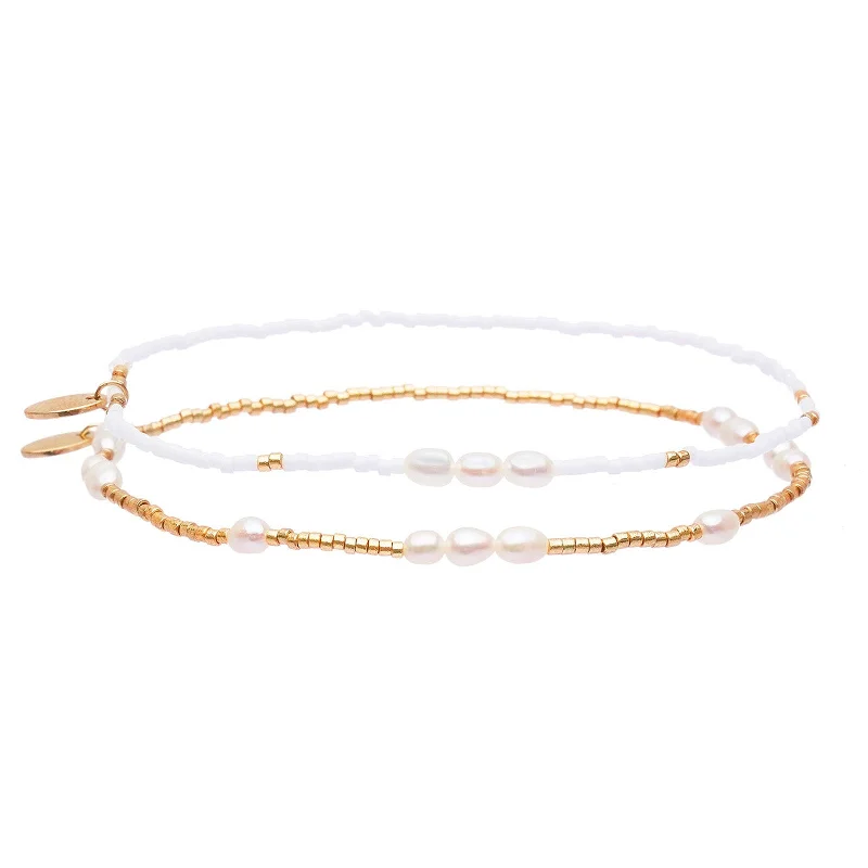 Sparkle For Less – Shop Our Limited-Time Jewelry Deals Poppy Anklet Stack - Gold