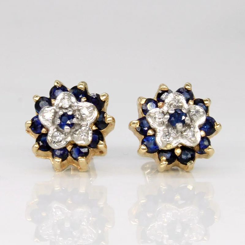 High-End Jewelry, Now More Affordable Than Ever Sapphire & Diamond Earrings | 0.65ctw, 0.03ctw |