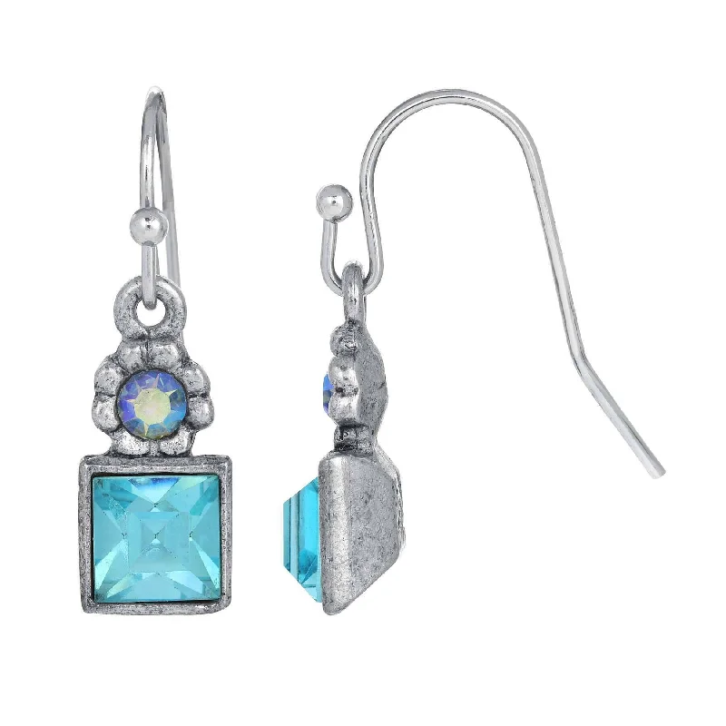 Exclusive Gemstone Jewelry At Special Prices 1928 Jewelry Aurora Borealis Crystal Drop Earrings