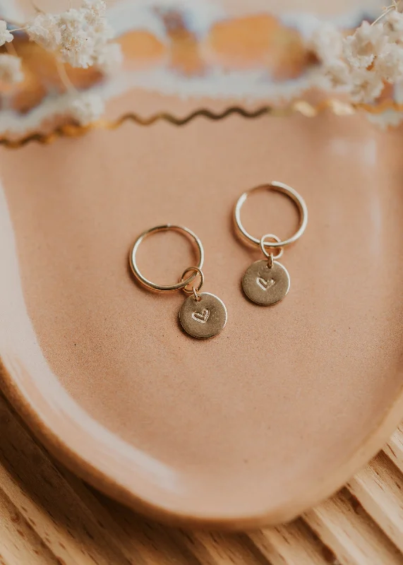 Exclusive Jewelry Markdowns – Limited-Time Offer Stamped Heart Charms