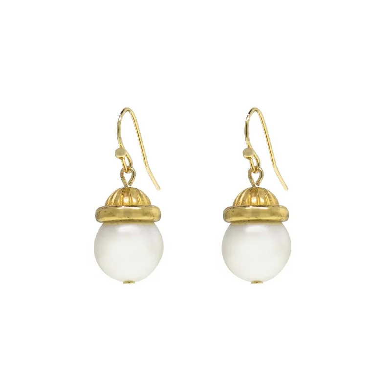 Elegant Necklaces And Bracelets At Limited-Time Offers 1928 Jewelry Petite Faux Pearl Drop Earrings