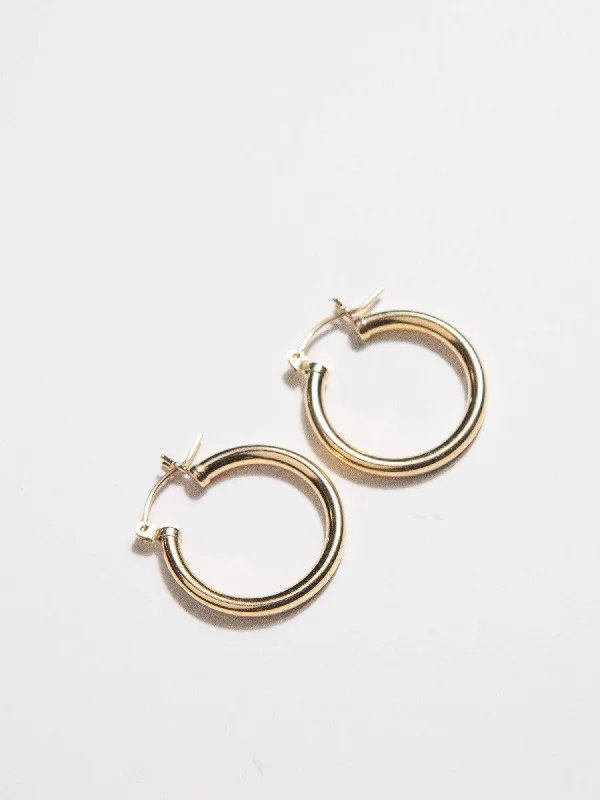 Shop High-Quality Jewelry At Jaw-Dropping Discounts Tube Hoops