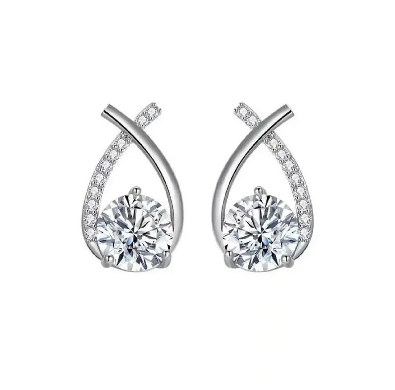 Flash Jewelry Sale – Get Stunning Pieces At Low Prices ZARA SILVER - Sterling Silver Zircon Earrings