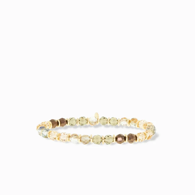 Elegant Jewelry, Affordable Luxury – Shop Now 5mm crystal beaded stretch bracelet with metal spacers