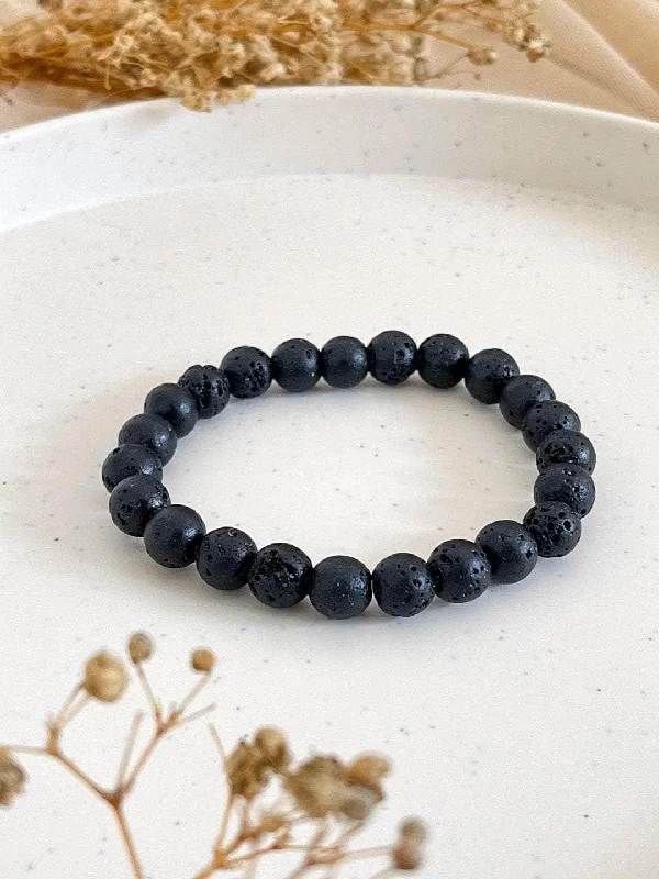 Shop Stylish Jewelry Now And Save Big Black Lava Bracelet