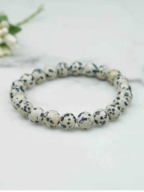 Jewelry Flash Sale – Stylish Designs At Unbeatable Rates Dalmatian Jasper Bracelet