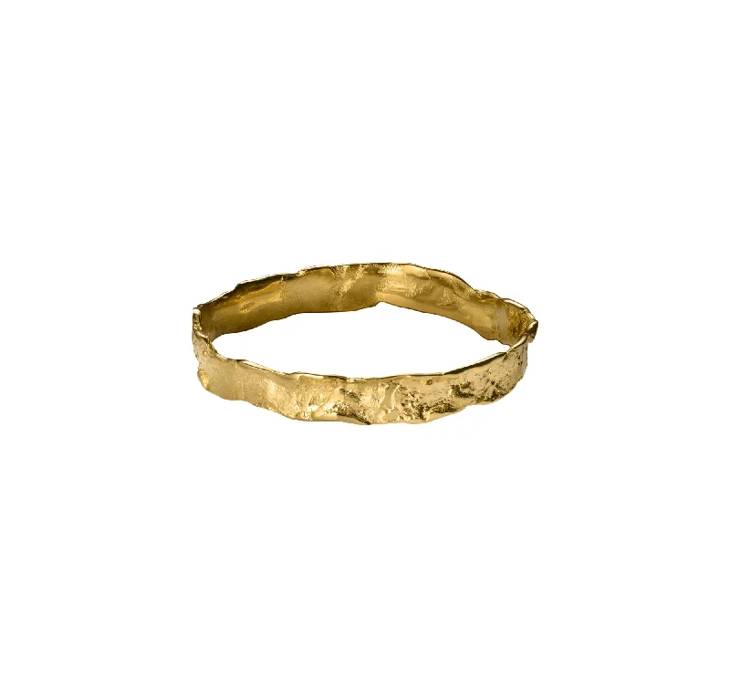 Fashion-Forward Jewelry At Incredible Prices The Oceanus Small Gold Plated Bangle