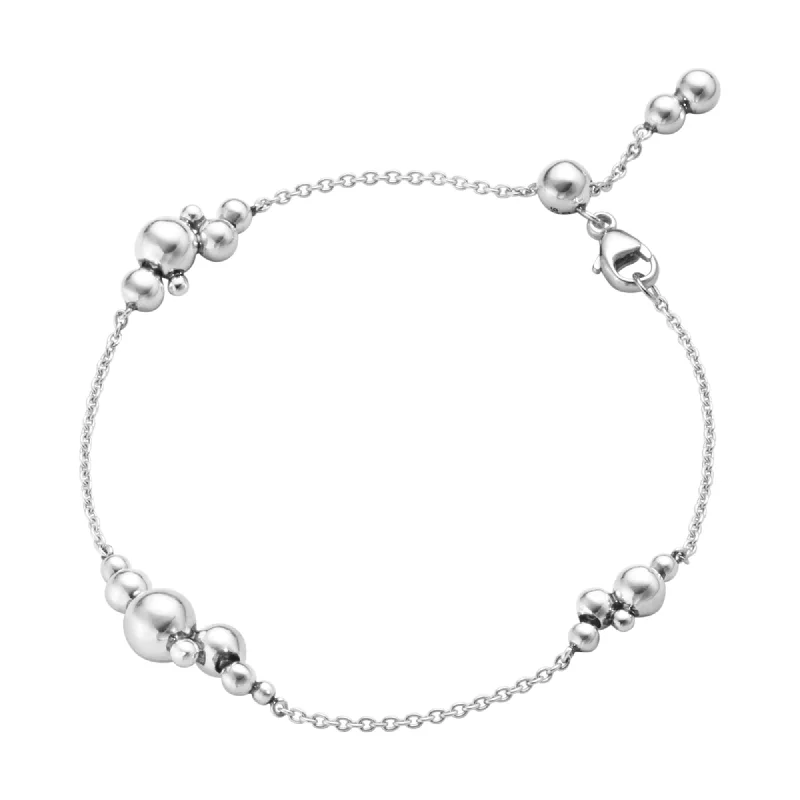 Elegant Jewelry Styles At Budget-Friendly Prices Moonlight Grapes Silver Bracelet