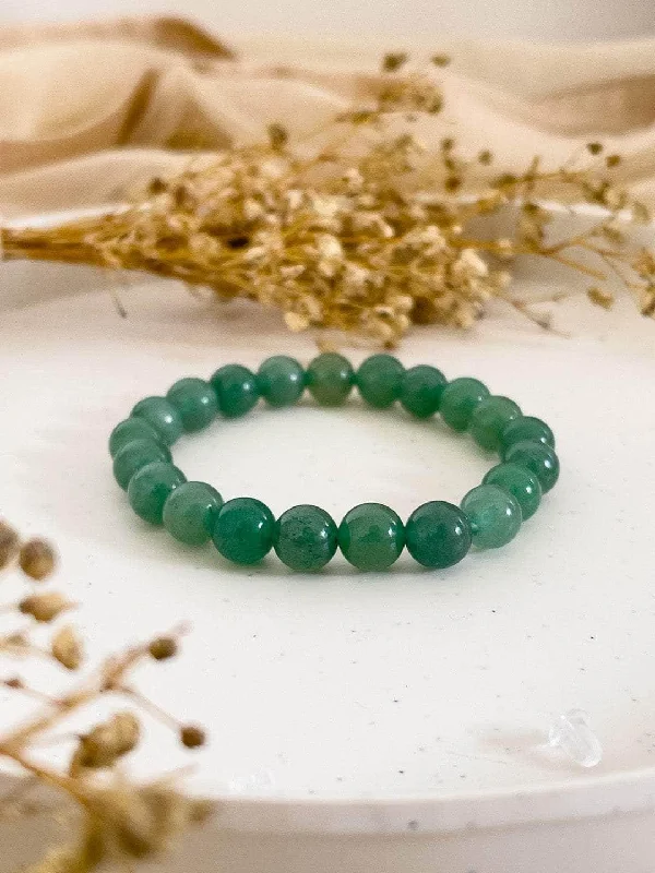 High-Quality Jewelry At A Fraction Of The Cost Green Aventurine Crystal Bracelet