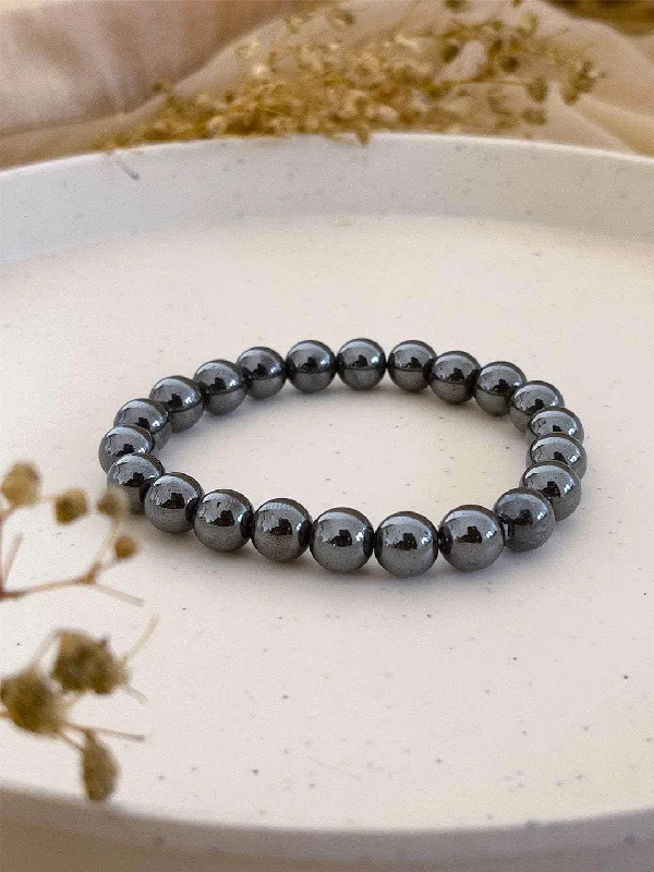 Customized Silver Jewelry For Unique Style Hematite Bracelet